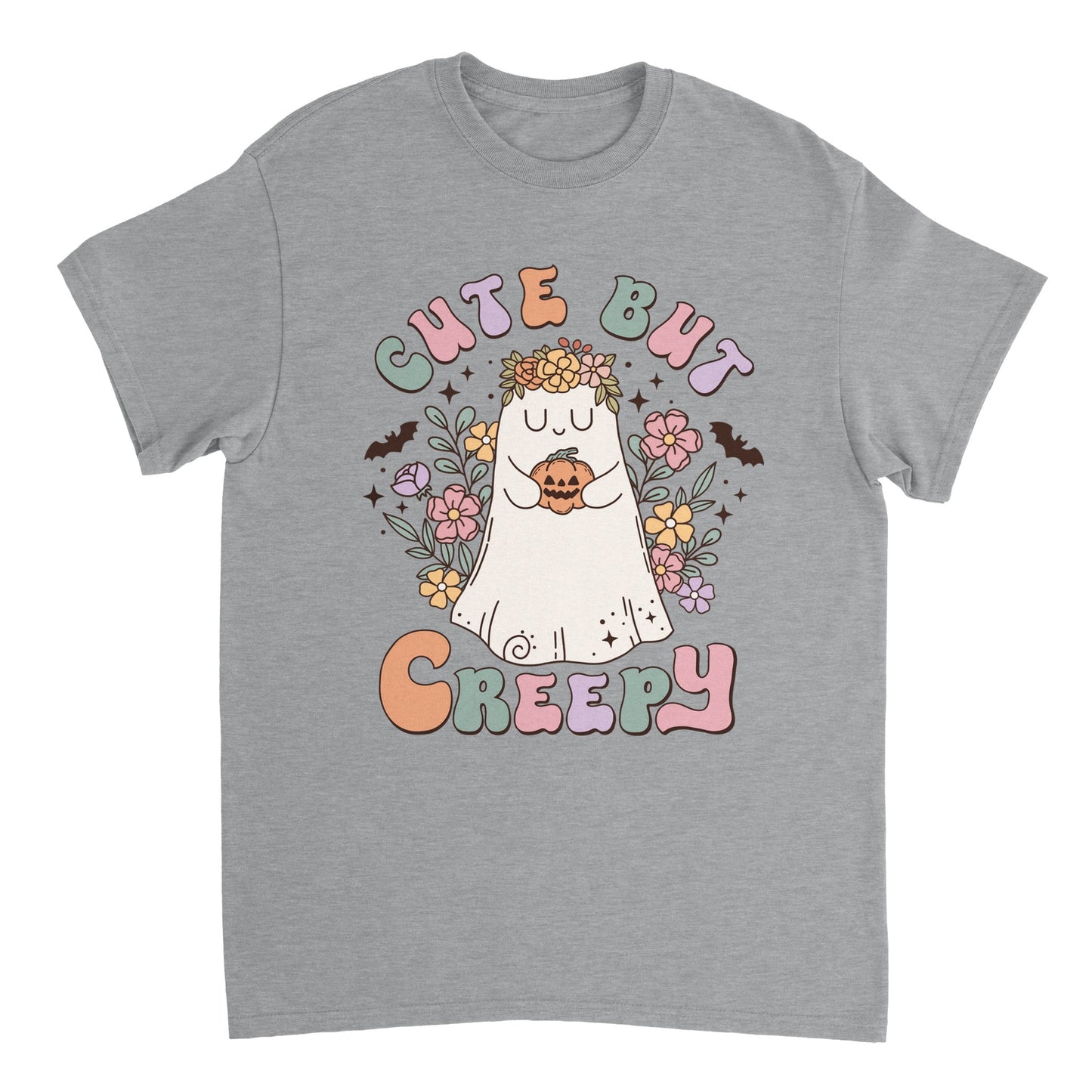 Cute But Creepy Halloween T-skjorte