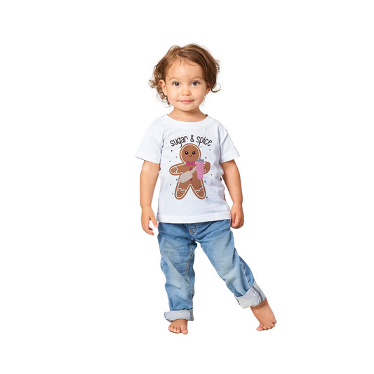 Gingerbread t-skjorte til baby - jul