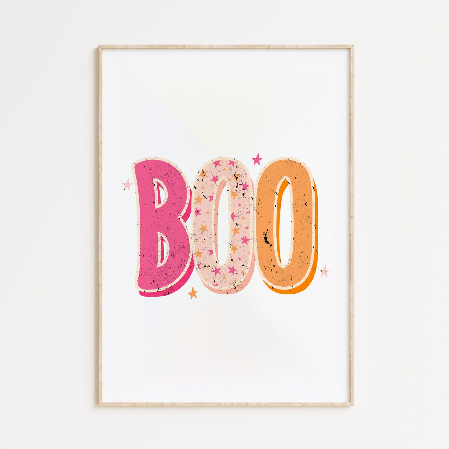 Boo Halloween Plakat