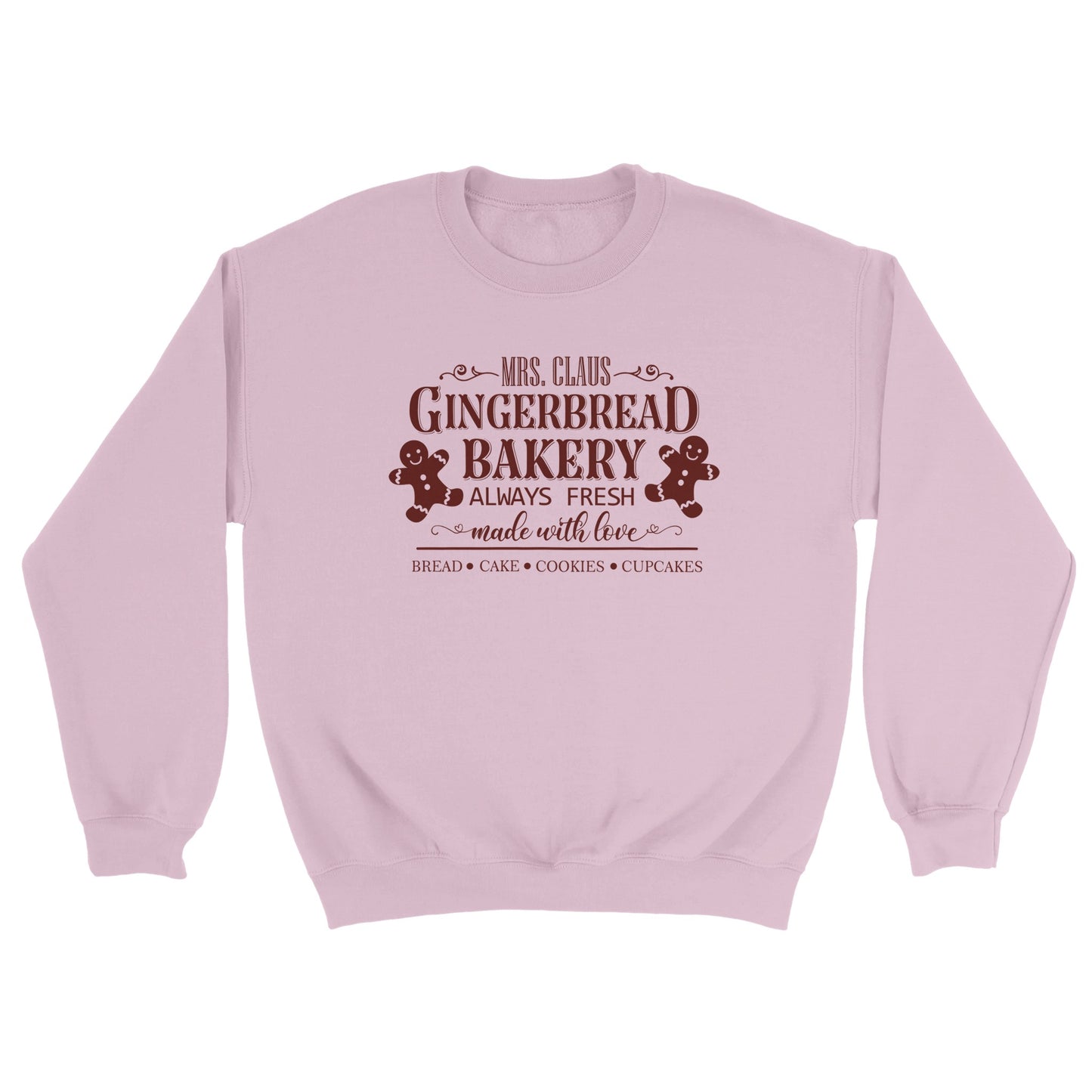 Christmas Sweater Gingerbread Pink