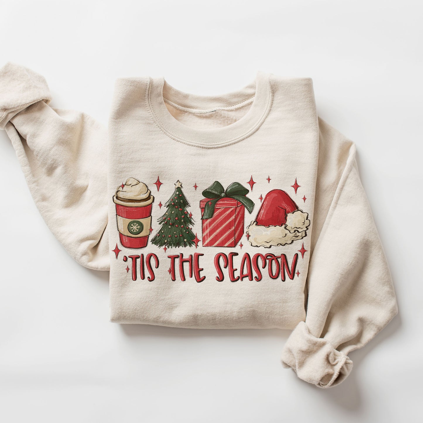 julegenser tis the season sand