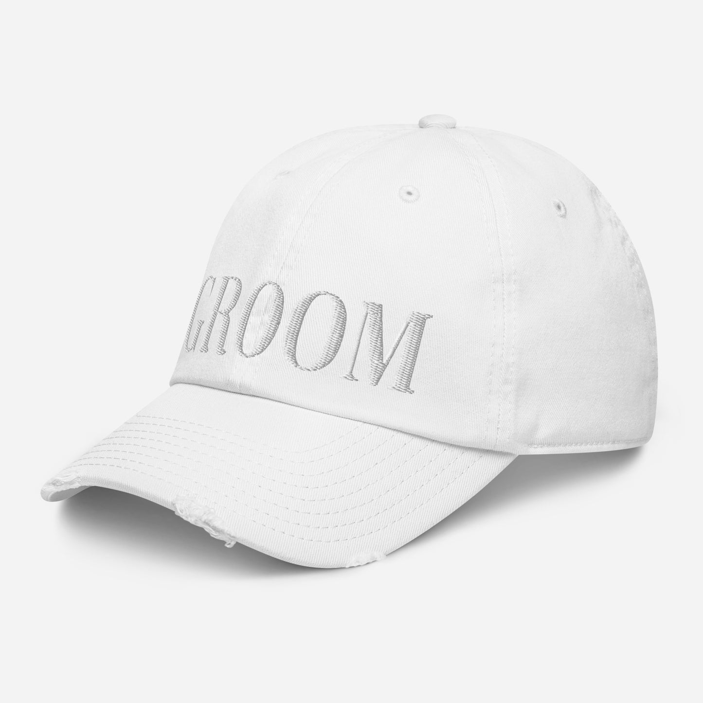 Groom Caps Brodert