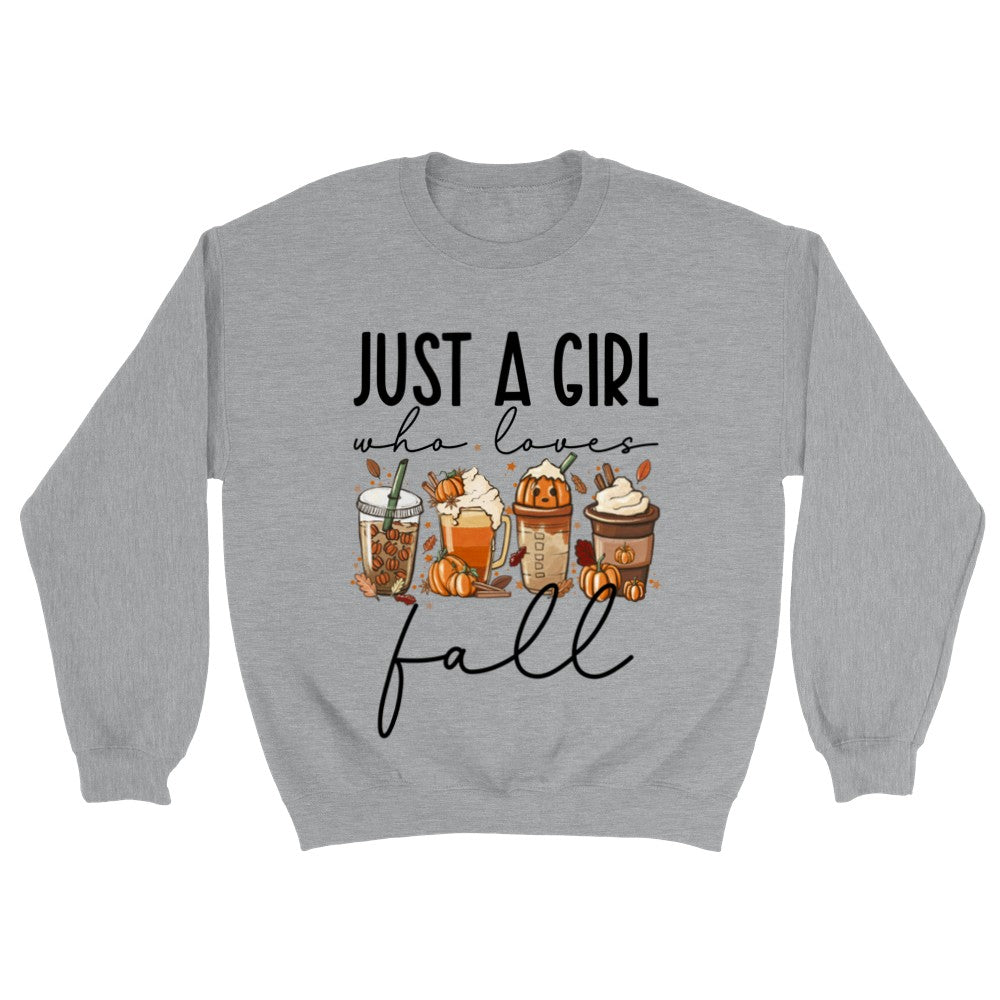 Just A Girl Who Loves Fall Sweatshirt