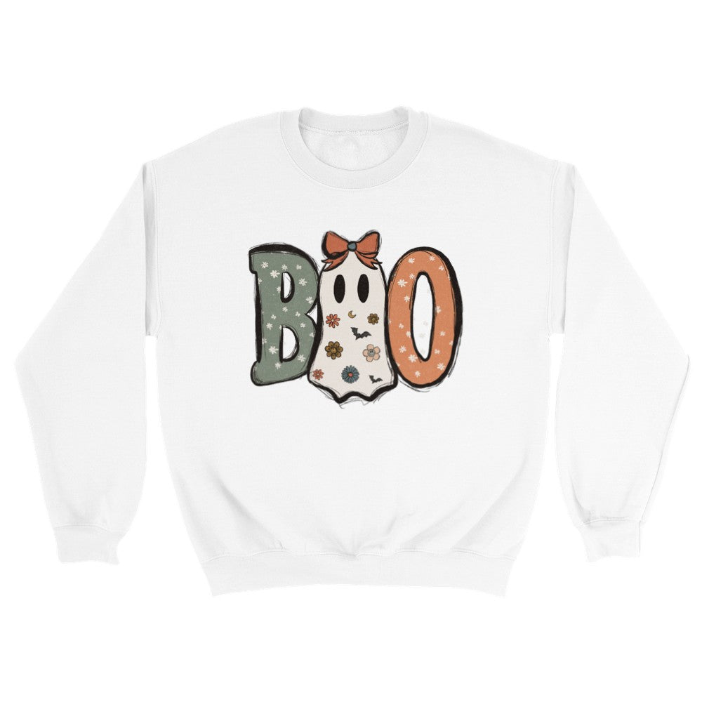 Søt Boo Halloween genser