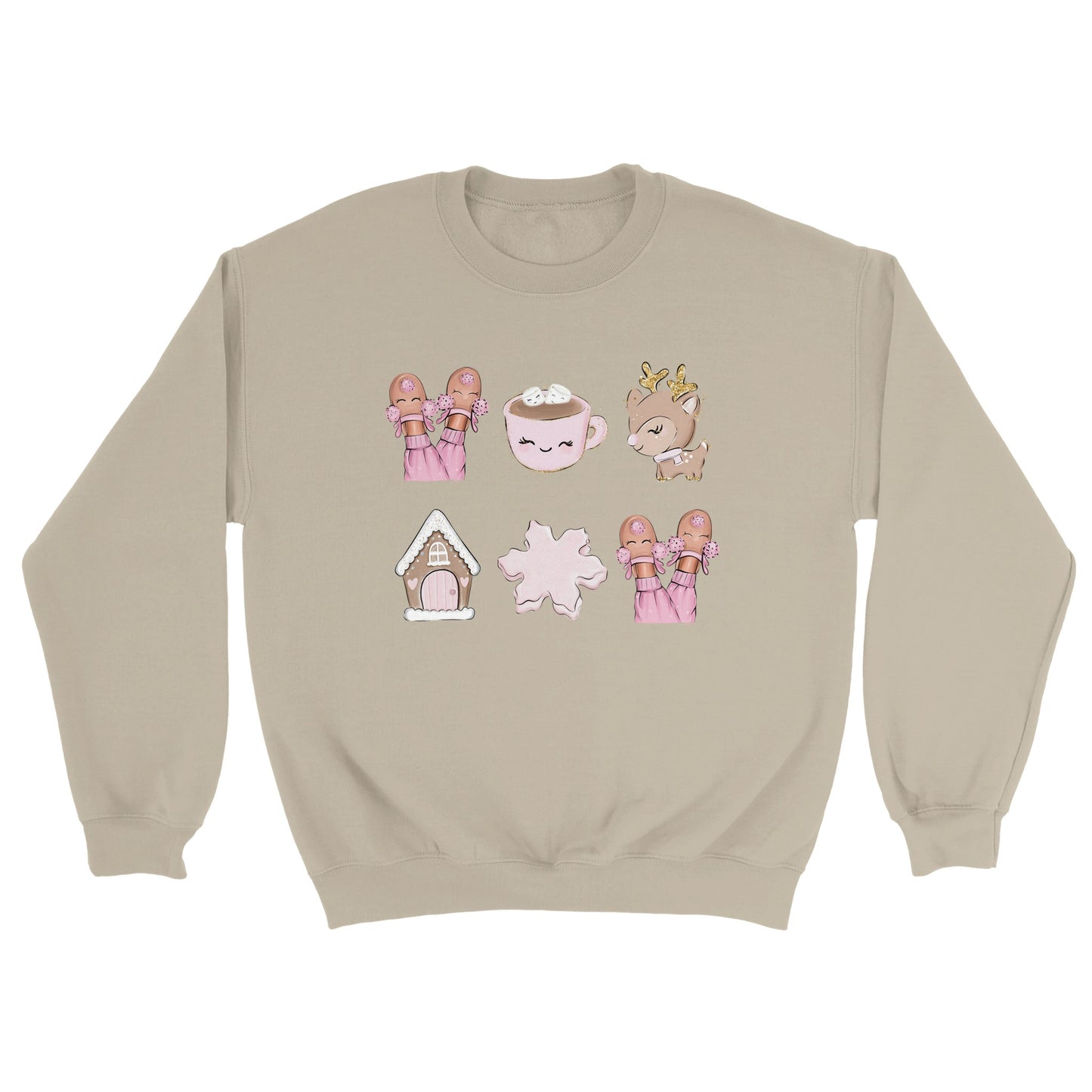 Julegenser Pink Christmas