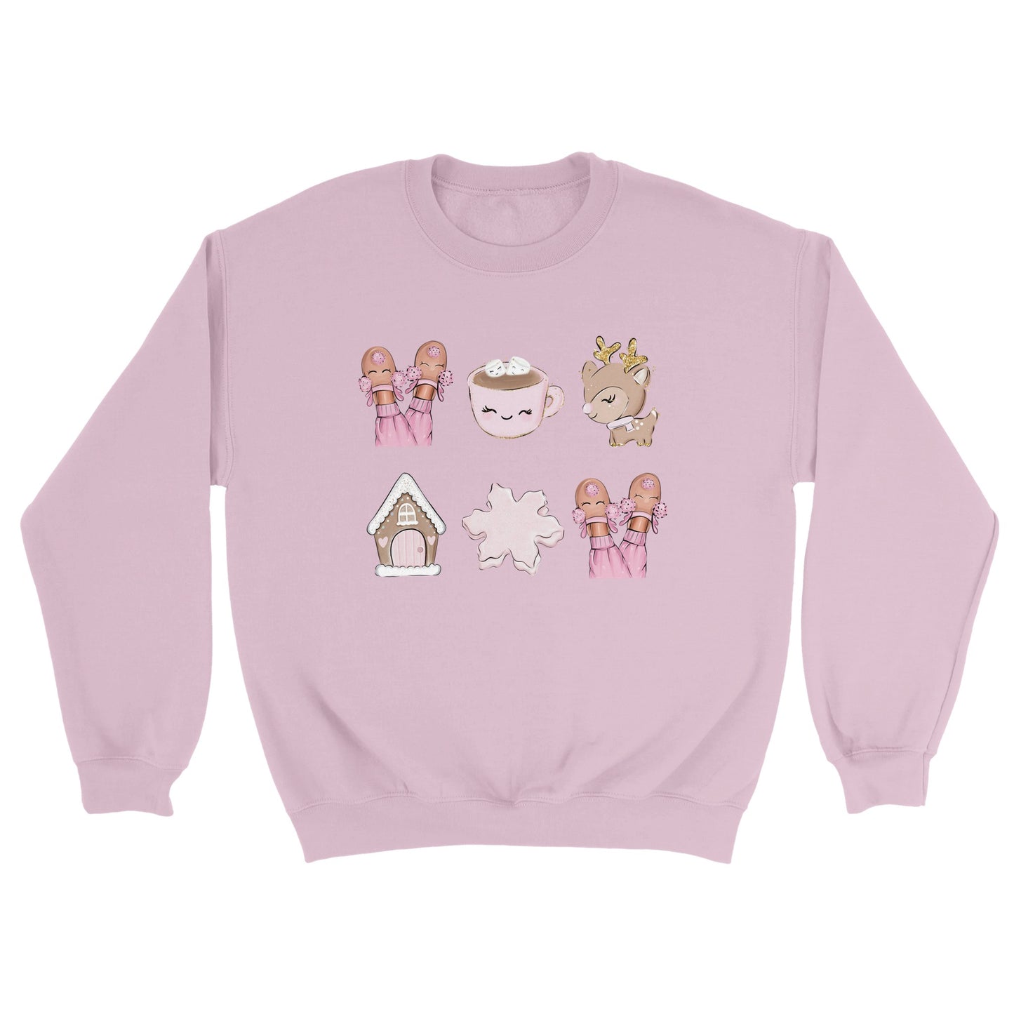 Julegenser Pink Christmas
