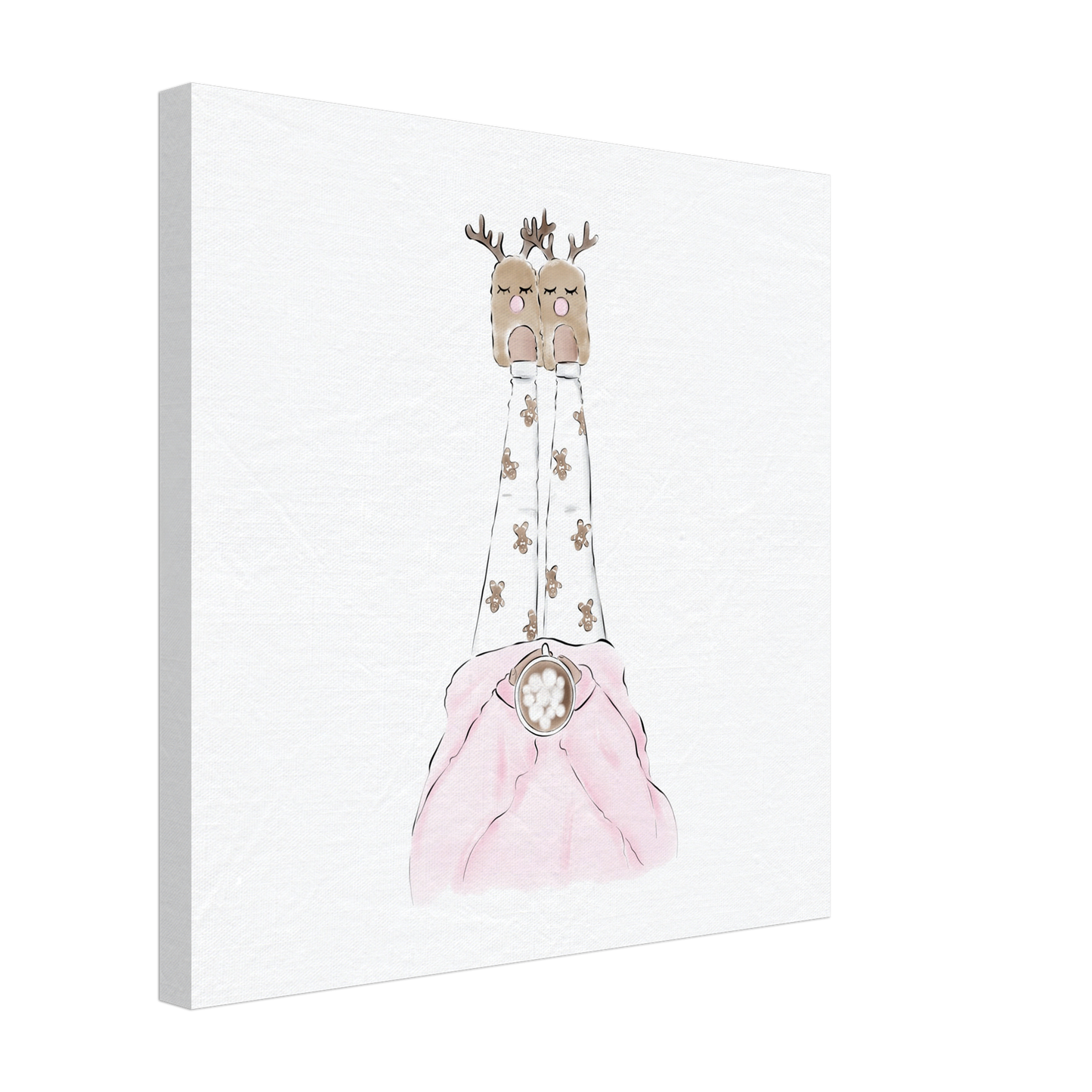 Pink and Cozy Christmas Picture