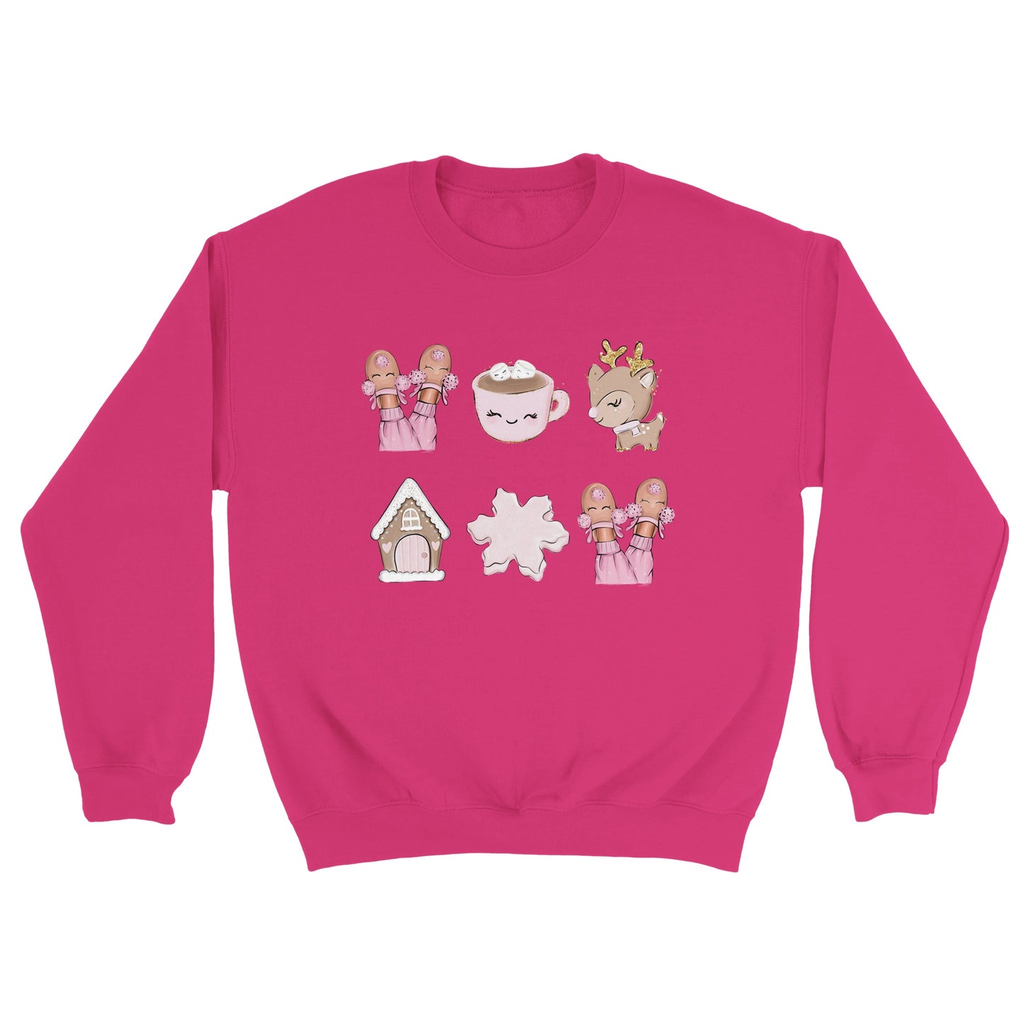 Julegenser Pink Christmas