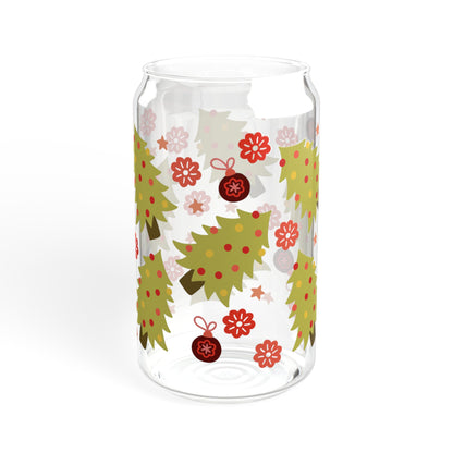 90s Christmas Glass - jul