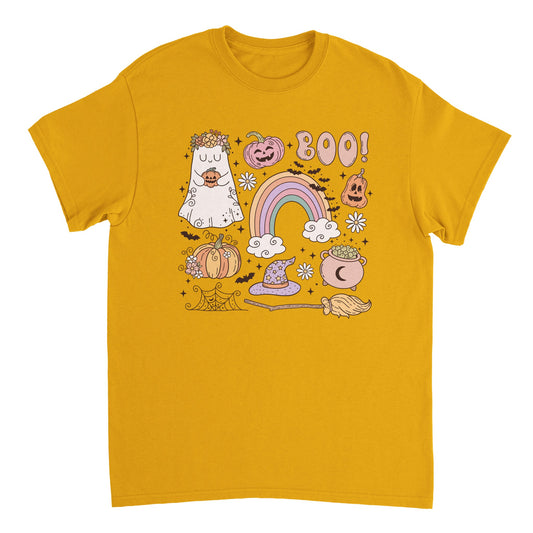 Boo Halloween T-skjorte