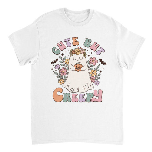 Cute But Creepy Halloween T-skjorte
