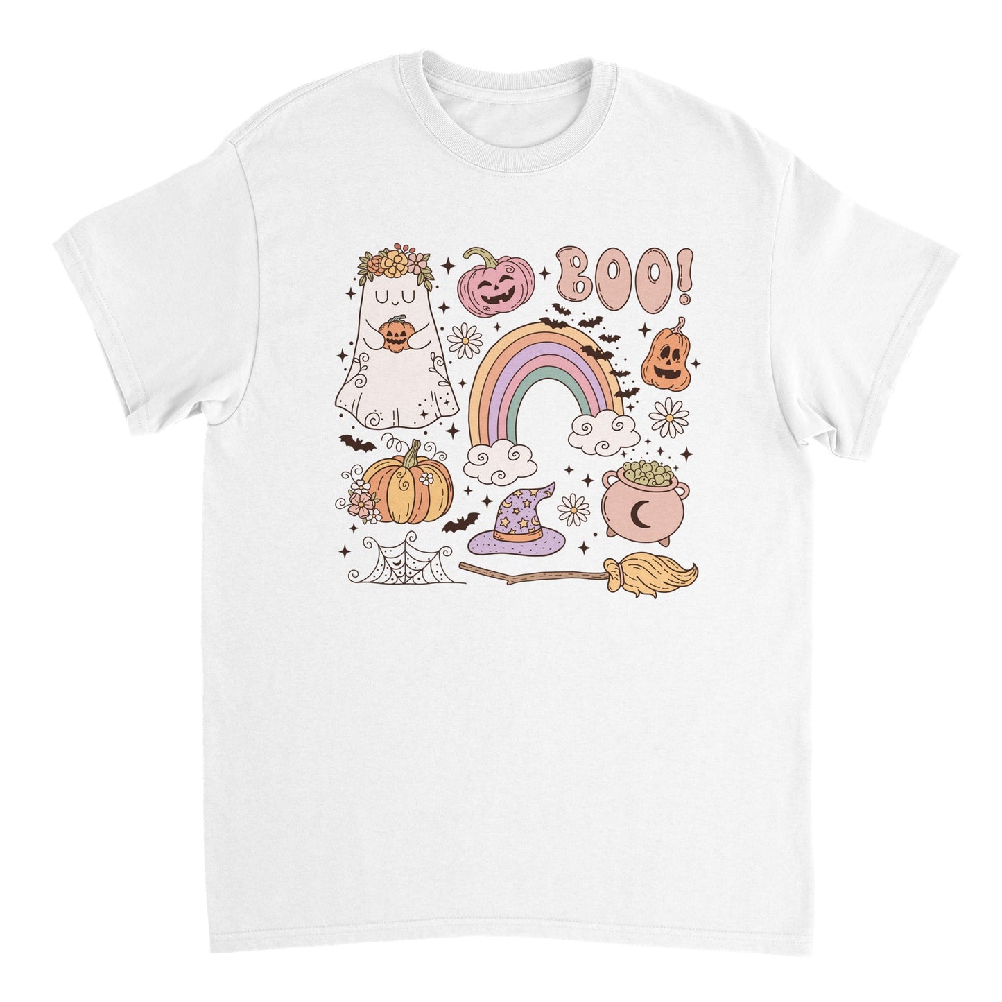 Boo Halloween T-skjorte