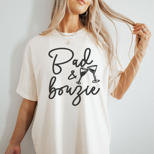 Bride &amp; Boujee T-shirt | Bad &amp; Bouzie T-shirt