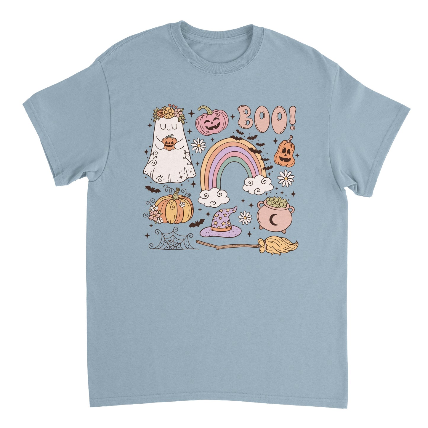 Boo Halloween T-skjorte
