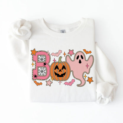 Boo Halloween Sweatshirt