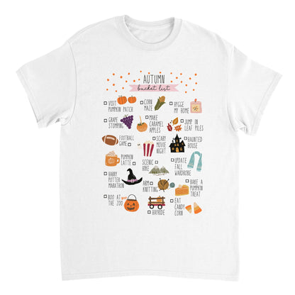 Autumn Bucket List T-skjorte