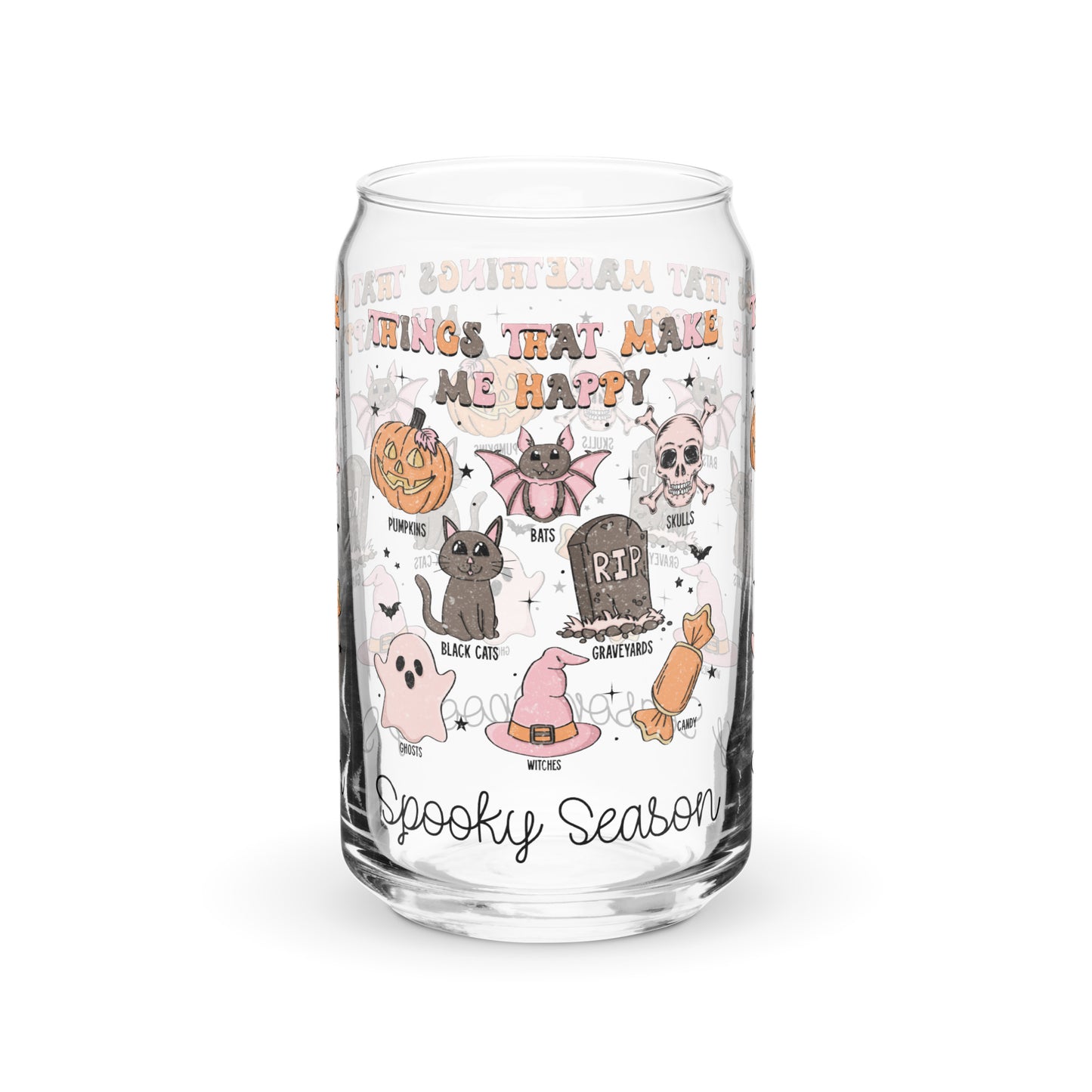 Spooky Season Glass