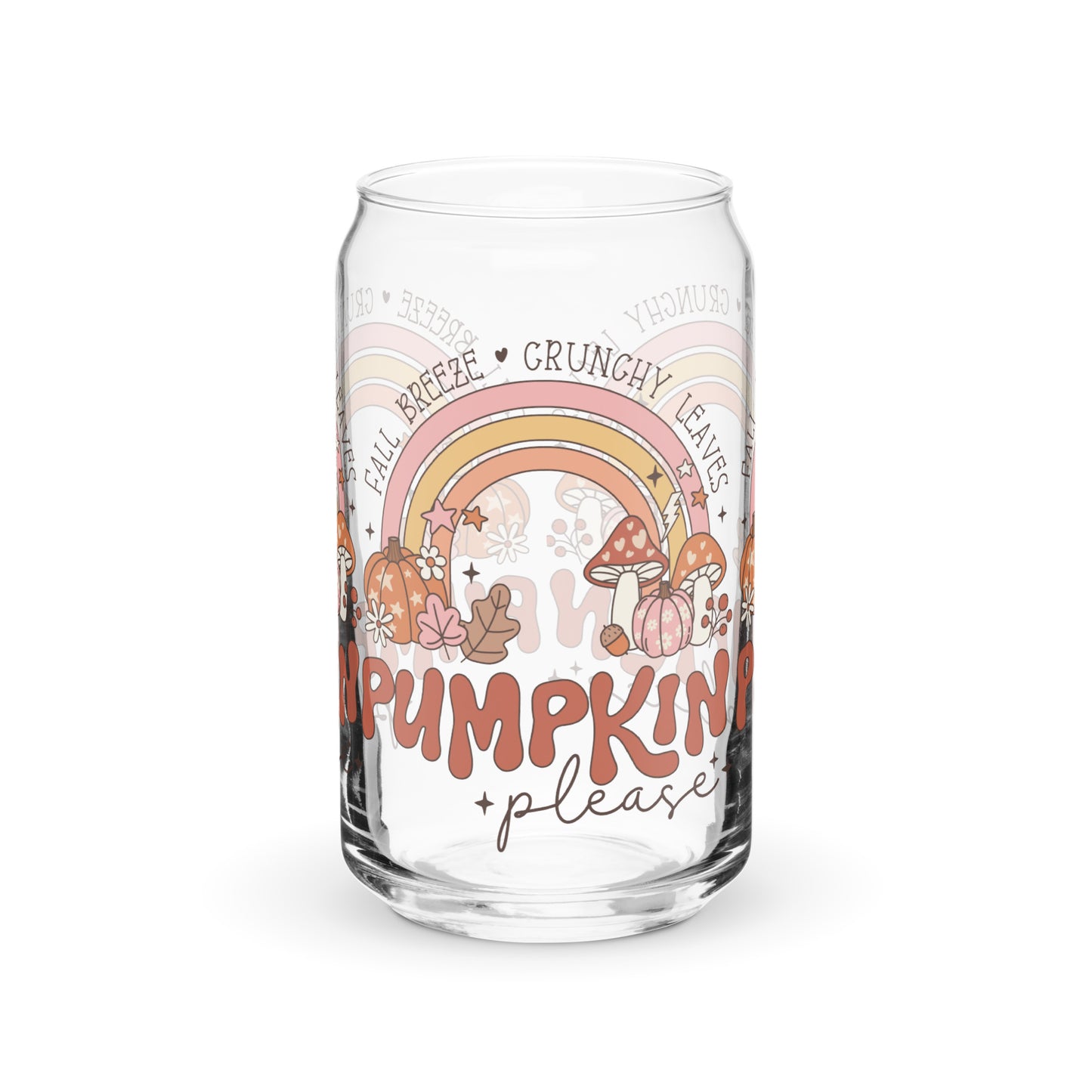Pumpkin Rainbow Glass