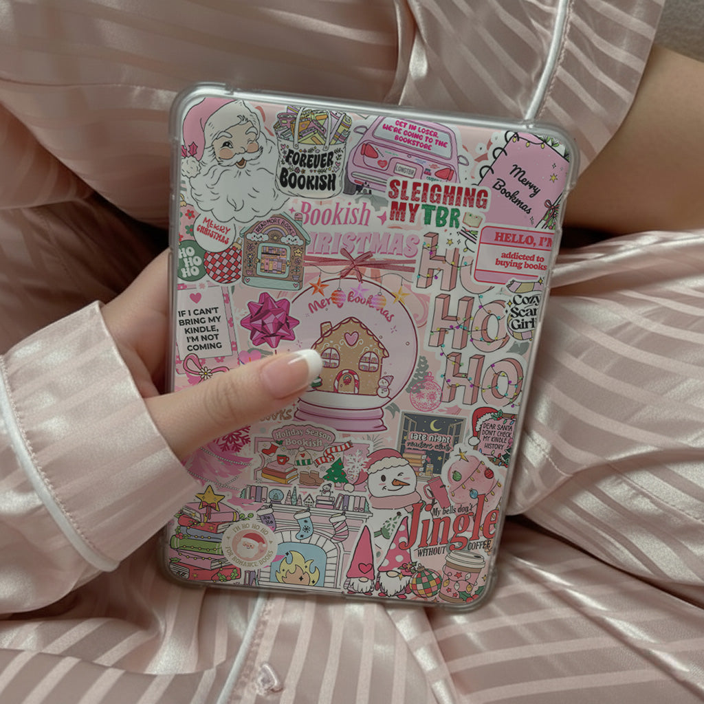Kindle Insert Pink Christmas