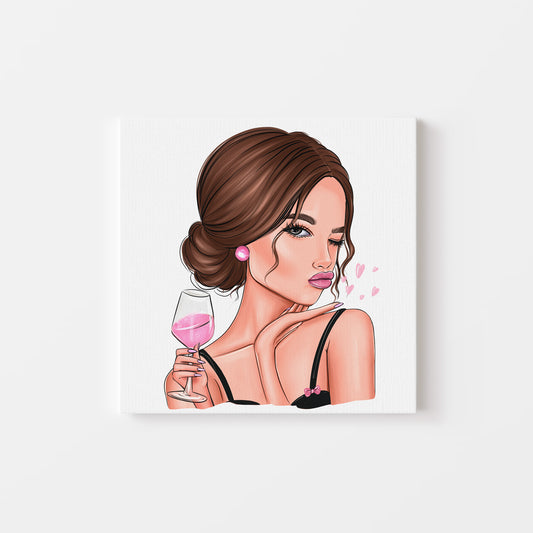 Lady Brunette Bilde