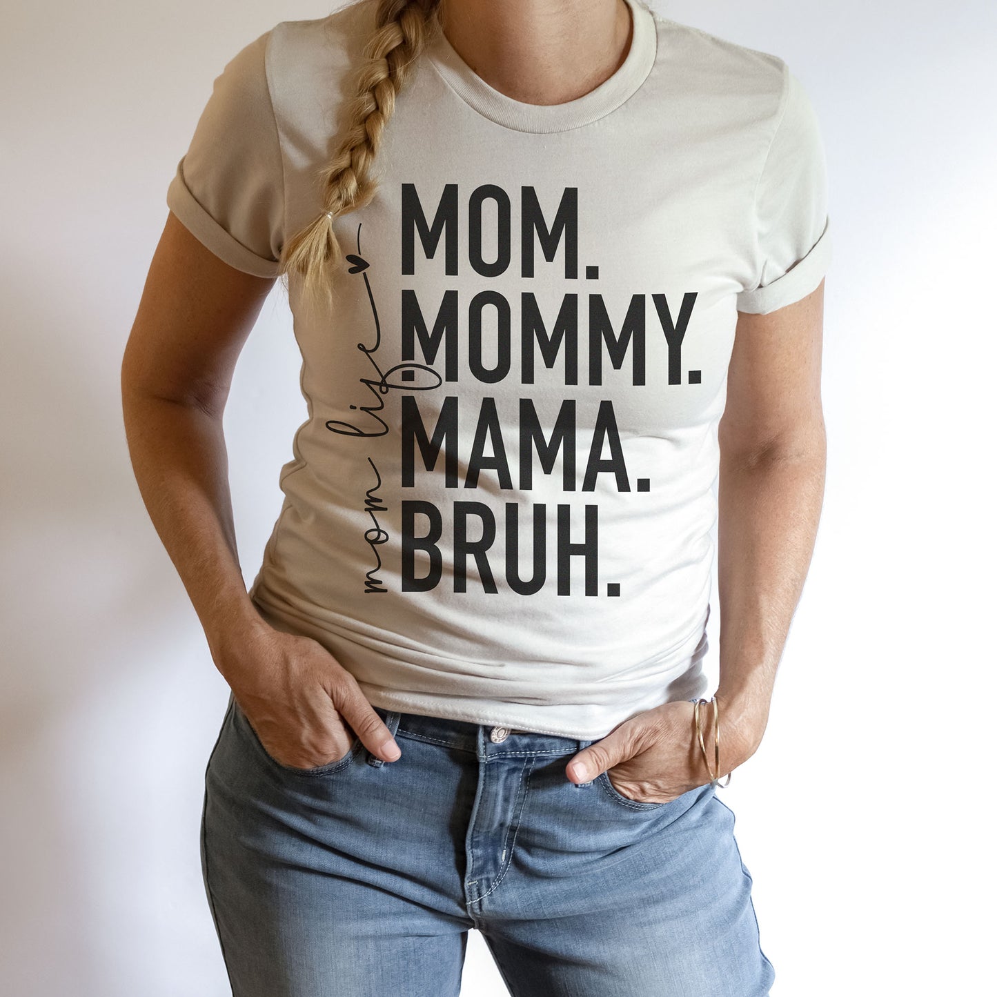 Mom Bruh t-skjorte