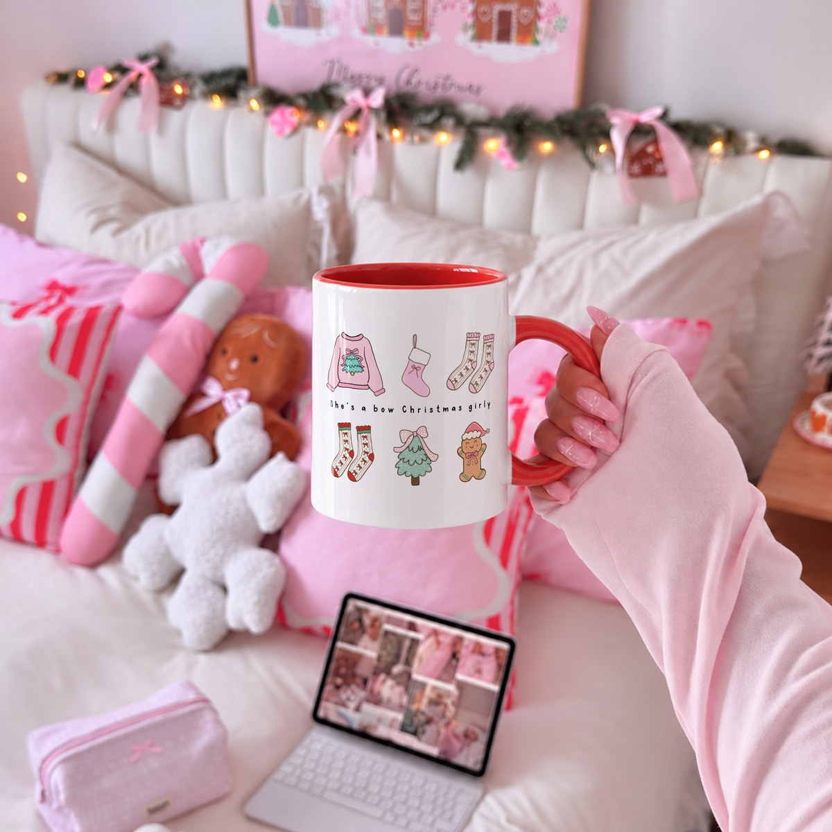 Julekrus | She's a bow Christmas girly