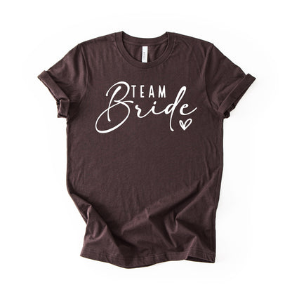 Bride t-skjorte | Team Bride t-skjorte