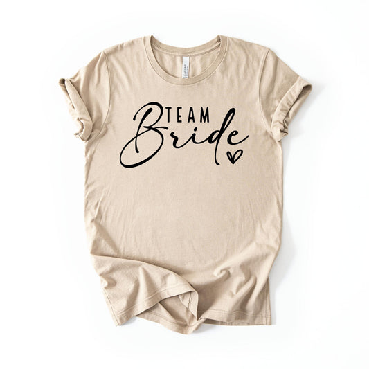Brud-t-shirt | Team Bride-t-shirt