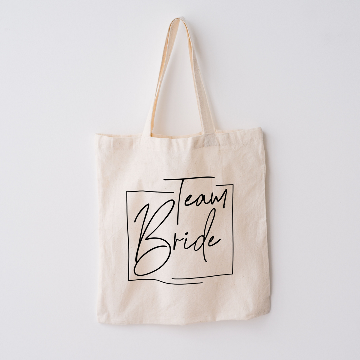 team bride tote bag til bryllup