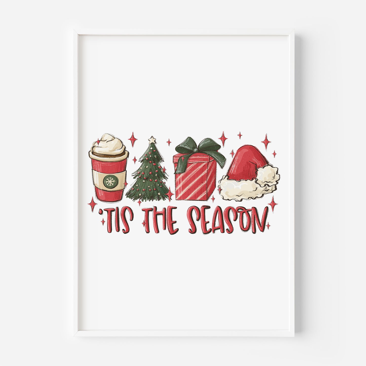 Tis The Season Julposter