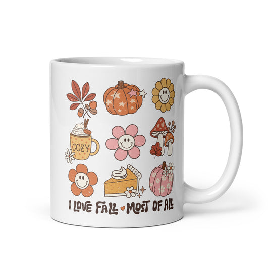 I Love Fall Høst Krus