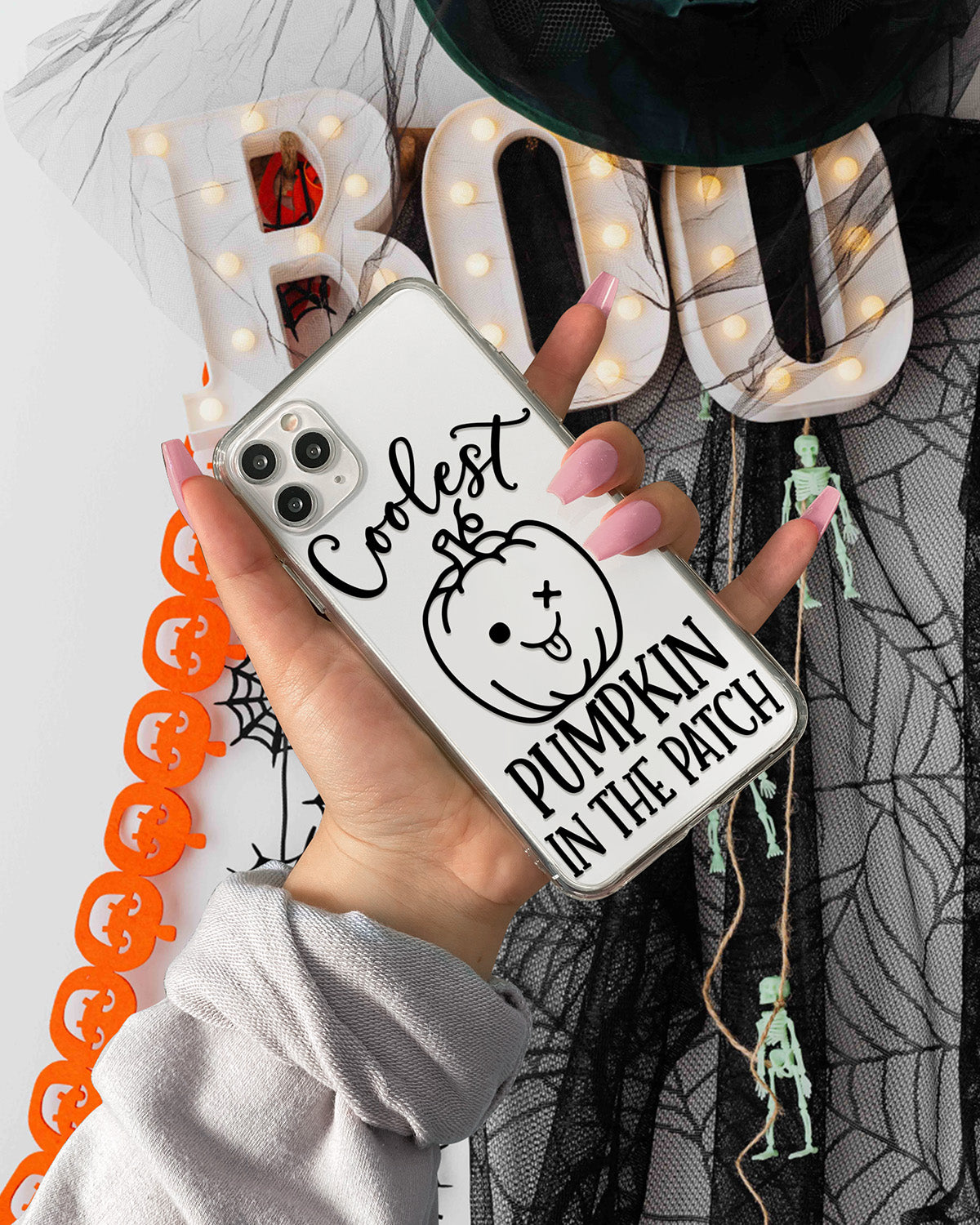 halloween pumpkin iphone deksel
