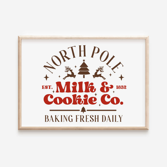 North Pole Plakat