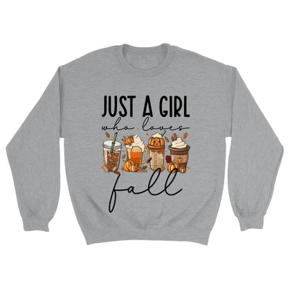 Just A Girl Who Loves Fall Sweatshirt