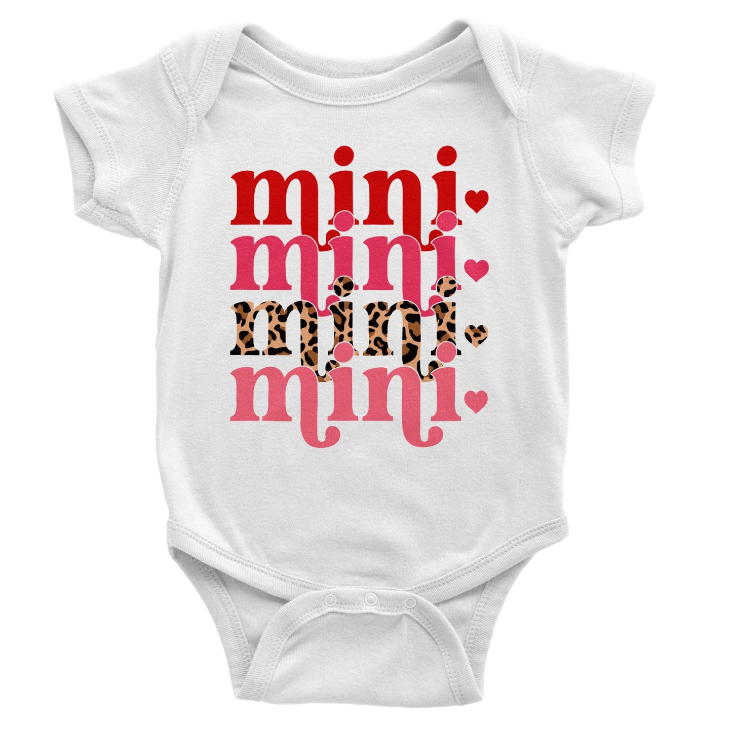 Mini Valentine body til baby