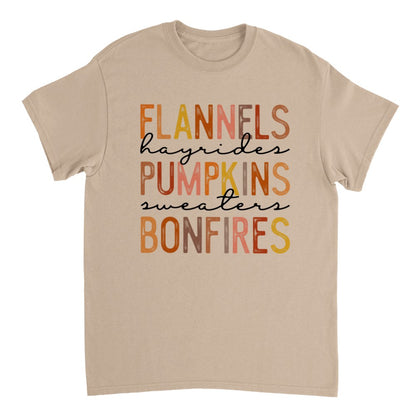 Pumpkins Bonfires T-skjorte