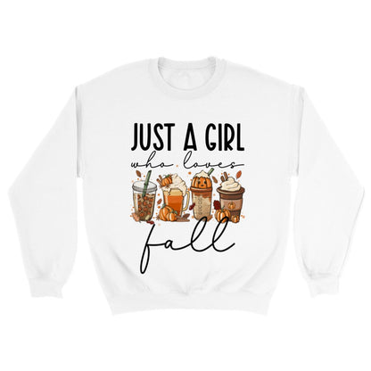 Just A Girl Who Loves Fall Sweatshirt