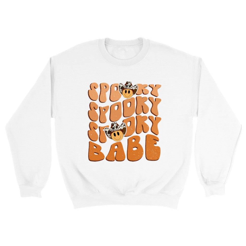Spooky Babe Halloween Sweatshirt