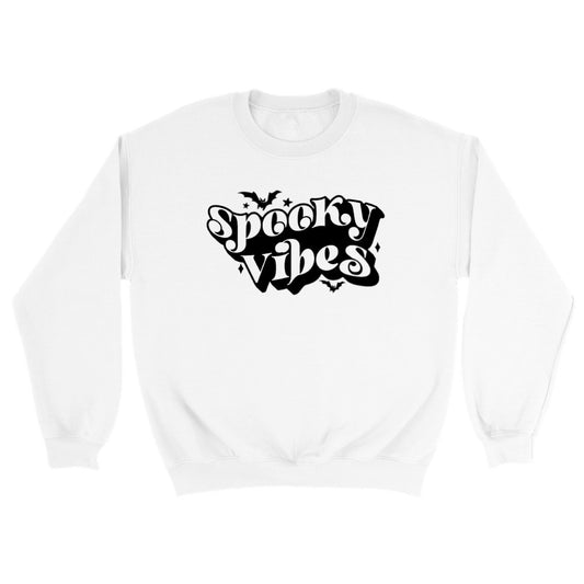 Spooky Vibes Halloween genser