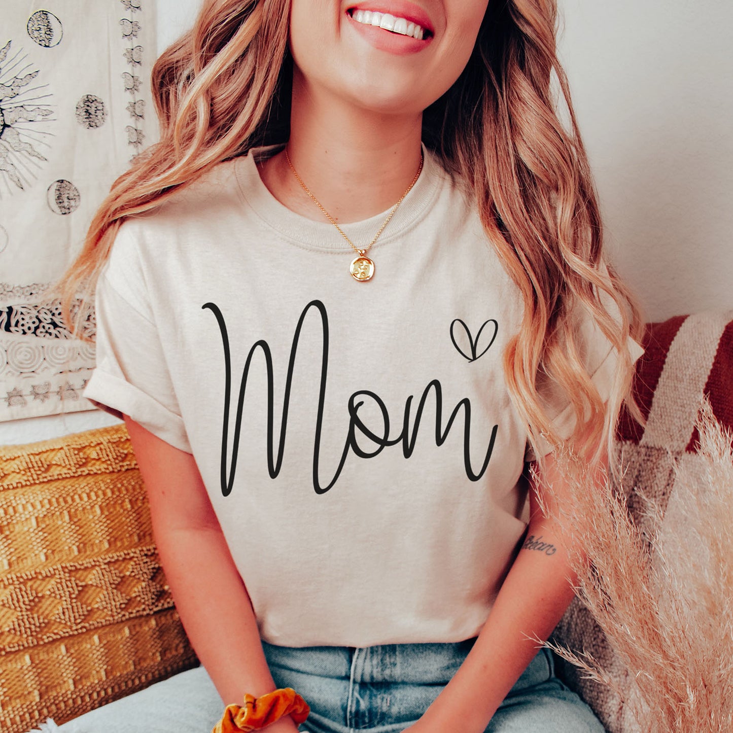 Mom T-skjorte