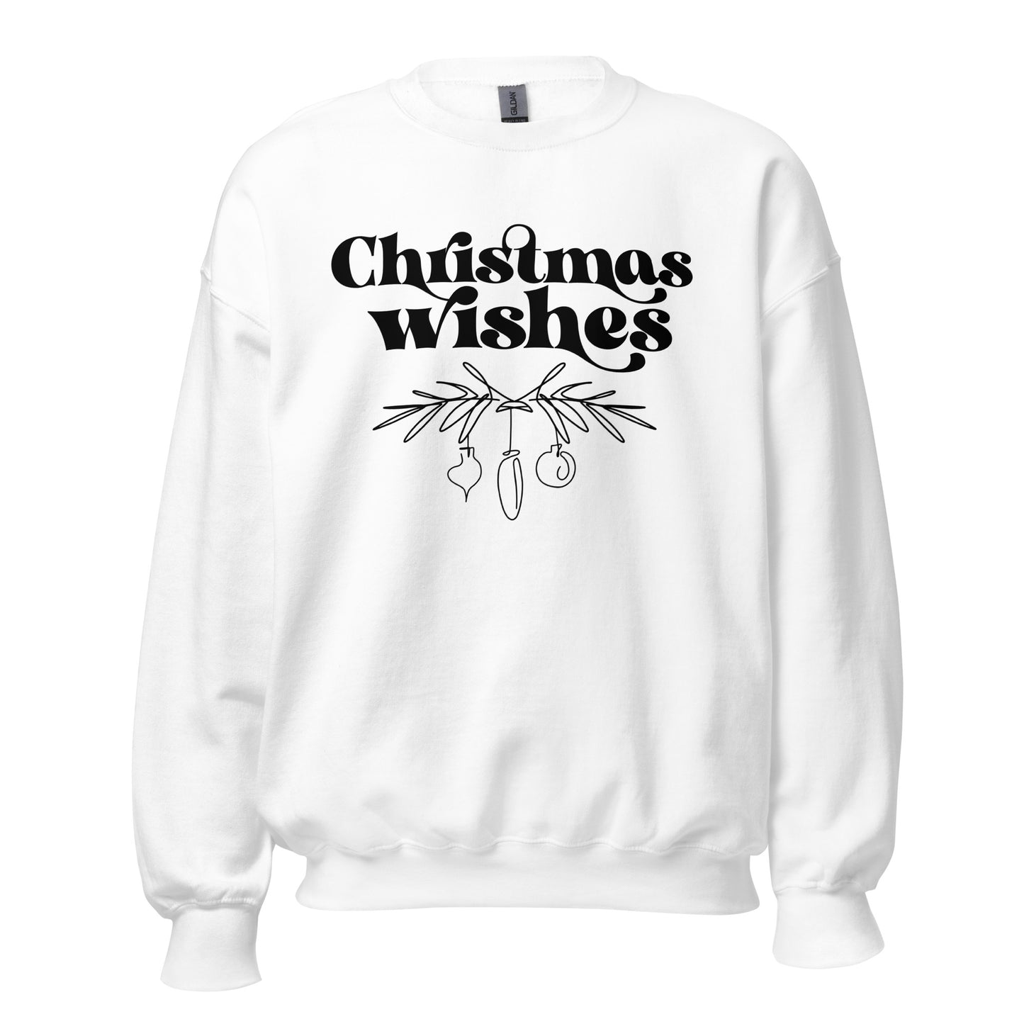White Christmas Sweater Magic