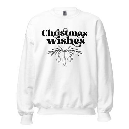White Christmas Sweater Magic