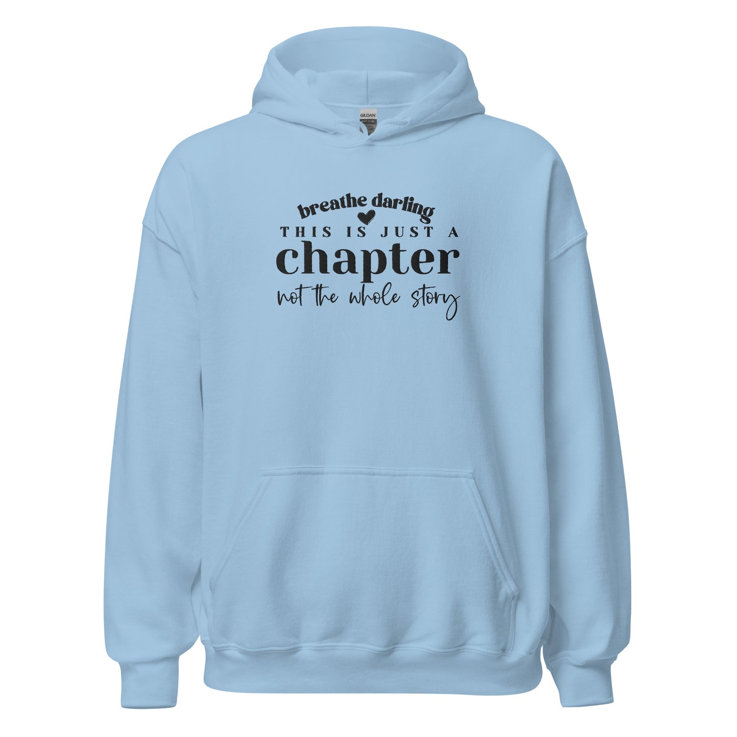 Breathe Darling Hoodie Brodert
