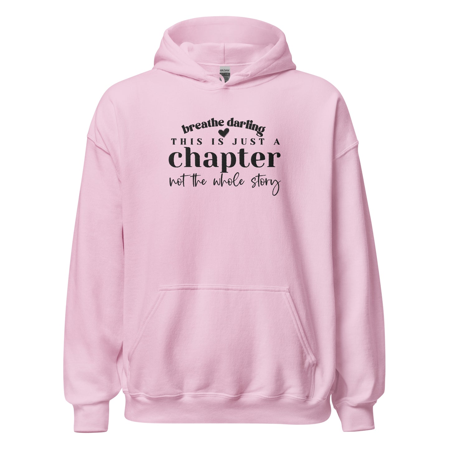 Breathe Darling Hoodie Brodert