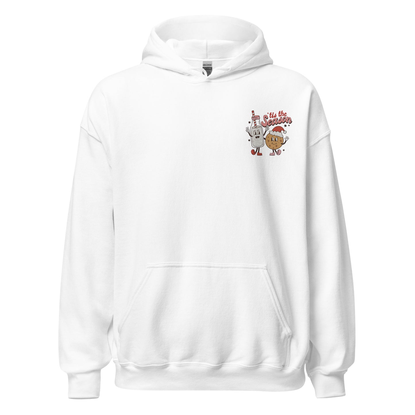 Brodert Tis The Season Hoodie
