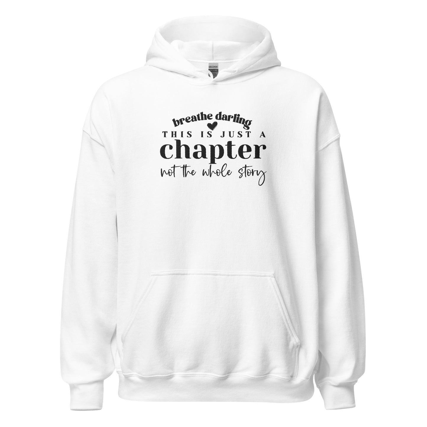 Breathe Darling Hoodie Brodert